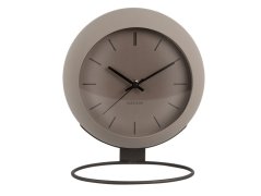Dizajnové stolné hodiny 5858GY Karlsson 25cm