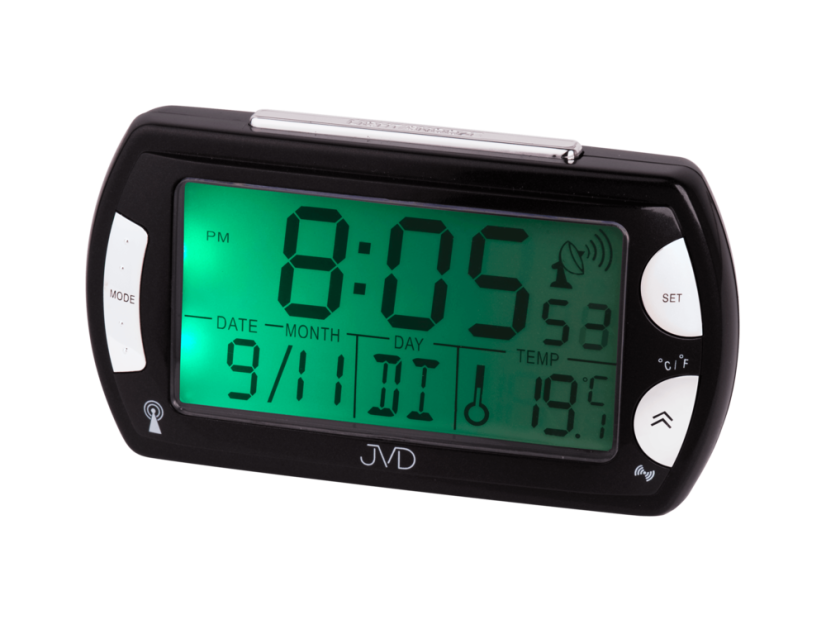 Digitální rádiem řízený budík JVD RB358.10
