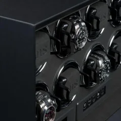 Naťahovač hodiniek HEISSE & SÖHNE 70019-246.142 Watch Guard 8 čierny