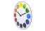 Dizajnové nástenné hodiny 3166 Nextime Dots Dome 35cm