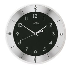 Nástěnné hodiny 5849 AMS řízené rádiovým signálem 31cm