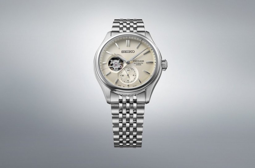 Seiko SPB469J1 Presage Classic ‘Shiro-iro’ Open heart