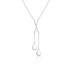 Stříbrný náhrdelník JVD SVLN0556SD2P145