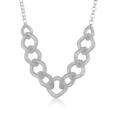 Strieborný náhrdelník JVD SVLN0937S750045