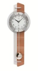 Kyvadlové nástěnné hodiny 5271 AMS řízené rádiovým signálem 70cm