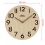 Drevené hodiny s tichým chodom PRIM Genuine Veneer - A - E07P.4245.5350