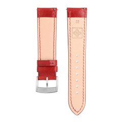 Kožený řemínek na hodinky PRIM RB.15909 (22 mm) - červený - RB.15909.2220.2020