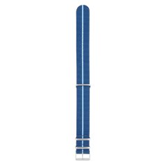 Textilní řemínek na hodinky PRIM Tritium RD.13238 (22 mm) - modrý/světle modrý - RD.13238.2220.3031.L1