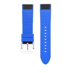 Řemínek na hodinky PRIM Cycling 25 RJ.13244 (22 mm) - černomodrý - RJ.13244.2220.9030.L1
