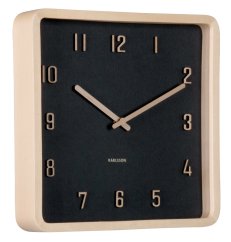 Dizajnové nástenné hodiny 6118BK Karlsson 26cm