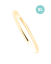 Pozlátený oceľový pevný náramok JVD JGB5GXL