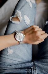SUNDAY ROSE Spirit AZURE LEATHER (SUN-S17)