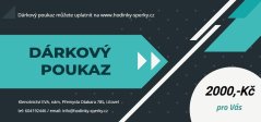 Dárkový poukaz v hodnotě 2000,-Kč