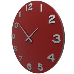 Dizajnové hodiny 10-205 CalleaDesign 60cm (viac farieb) Farba grafitová (tmavo šedá)-3 - RAL9007