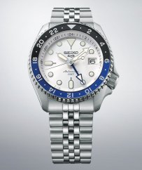 Seiko SSK033K1 Seiko 5 Sports SKX GMT Sky Blue, Silver Cloud
