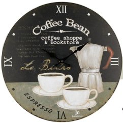 Dizajnové nástenné hodiny Lowell 21430 Clocks 34cm