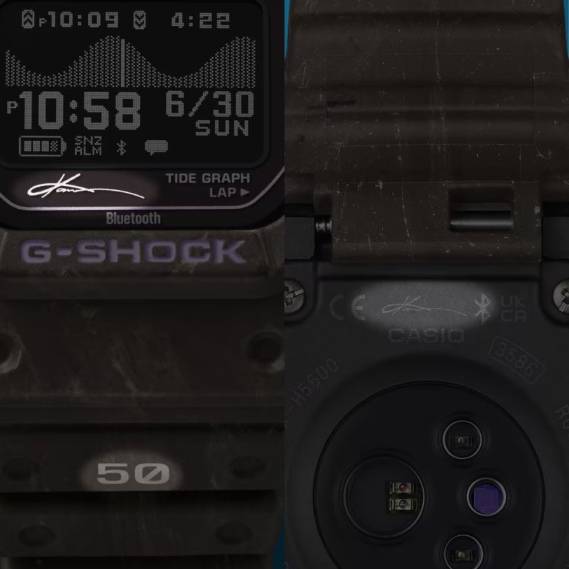 CASIO GBX-H5600KI-5ER G-Shock G-Lide Kanoa Igarashi Signature Model