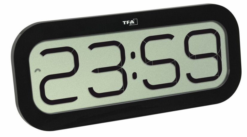 TFA 60.4514.01 - Rádiovo riadené hodiny s melódiou BimBam čierne TFA 60.4514.01 - Rádiovo riadené hodiny s melódiou BimBam čierne
