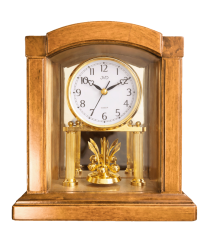 Stolové drevené hodiny s tichým chodom JVD HS3023.1