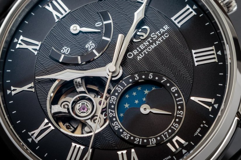 Orient Star Classic Moonphase Open Heart Automatic RE-AY0107N00B
