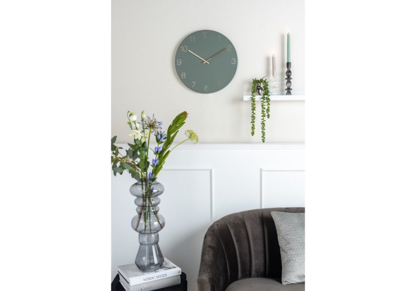 Dizajnové nástenné hodiny 5788GR Karlsson 30cm