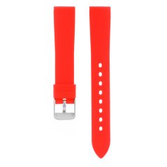 Silikonový řemínek na hodinky RJ.15349 (16 mm) - červený - RJ.15349.1614.2020.L