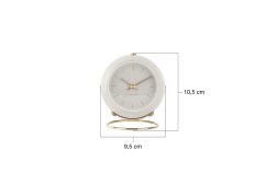 Dizajnové stolné hodiny 5833WH Karlsson 10,5cm