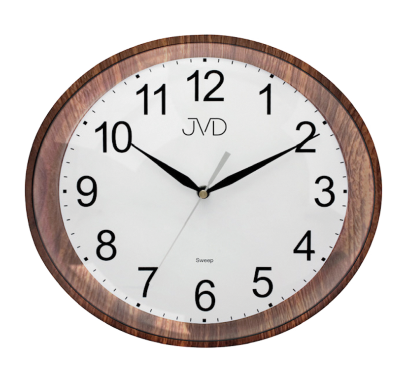 Nástenné hodiny s tichým chodom JVD HP664.10 Nástenné hodiny s tichým chodom JVD HP664.10