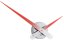 Dizajnové nástenné hodiny Future Time FT9630RD Hands 60cm