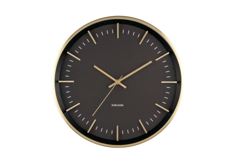 Dizajnové nástenné hodiny 5911GD Karlsson 35cm