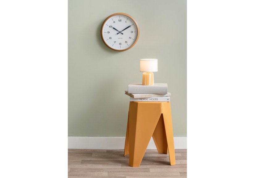 Dizajnové nástenné hodiny 6056YE Karlsson 30cm