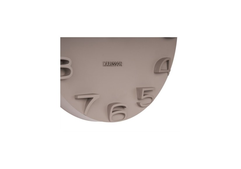 Dizajnové nástenné hodiny 5311GY Karlsson 42cm