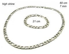 Ocelový náhrdelník + náramek 23971000