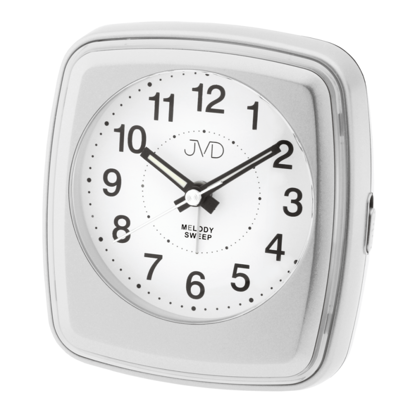 Budík s tichým chodom JVD SRP313.2