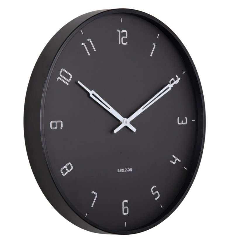 Dizajnové nástenné hodiny 5950BK Karlsson 40cm Dizajnové nástenné hodiny 5950BK Karlsson 40cm