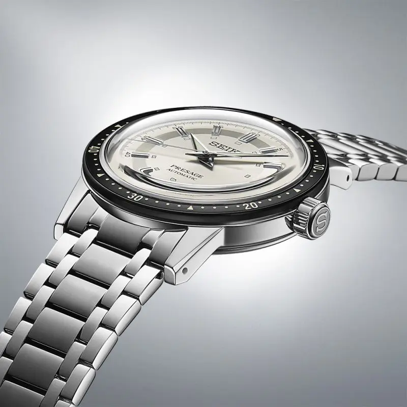 Seiko SRPK61J1 Presage Style 60s – Crown Chronograph 6th Decade 60th Anniversary Limited Edition