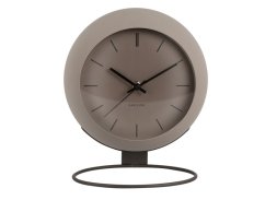 Dizajnové stolné hodiny 5858GY Karlsson 25cm
