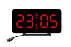 Digitální svítící budík do sítě JVD SB3216.3