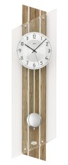 Kyvadlové nástěnné hodiny 5302 AMS řízené rádiovým signálem 84cm