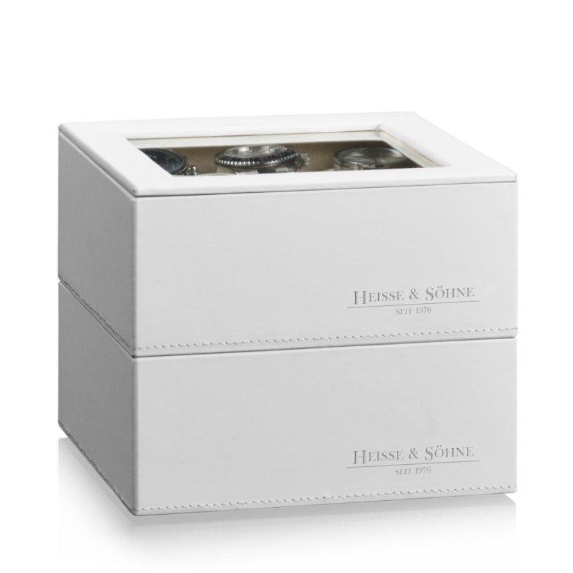 Kazeta na hodinky HEISSE & SÖHNE 70019-127.42 HS Mirage XL - horní modul pro 6 hodinek - Creme
