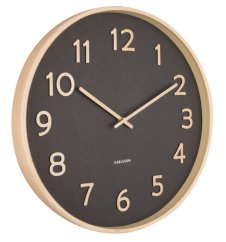 Dizajnové nástenné hodiny 5852BK Karlsson 40cm