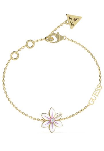 Guess White Lotus náramek JUBB04134JWYGWHS Guess White Lotus náramek JUBB04134JWYGWHS