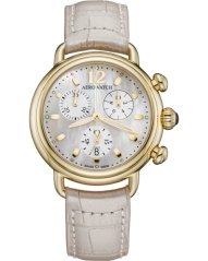 Aerowatch 1942 Chrono lady yellow gold- plated A 81105 JA02