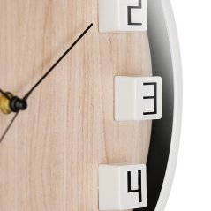 Nástenné hodiny s tichým chodom MPM Gamali - A - E01.4289.0053