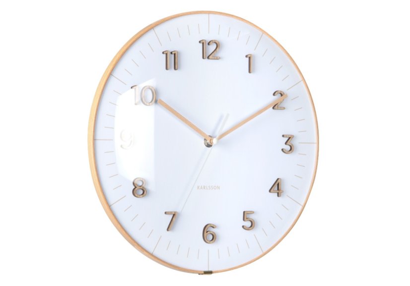 Dizajnové nástenné hodiny 6110WH Karlsson 30cm