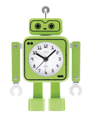 Dětský budík ROBOT s tichým chodem JVD SRP2305.1