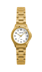 Dámské hodinky LAVVU ARENDAL Original Gold s vodotěsností 100M  LWL5023