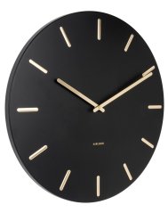 Dizajnové nástenné hodiny 5716BK Karlsson 45cm