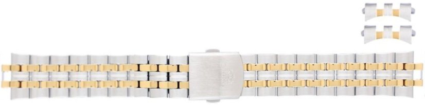 Ocelový náramek Orient KDFJLSZ 20mm (pro model RA-AB00), bicolor