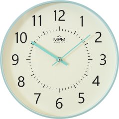 Nástenné hodiny s tichým chodom MPM Tamara - B - E01.4428.40